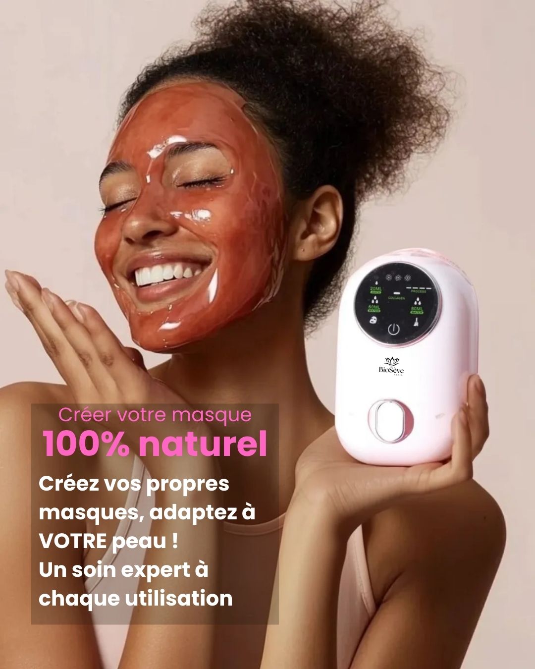 Machine à masques naturels VITAMASK